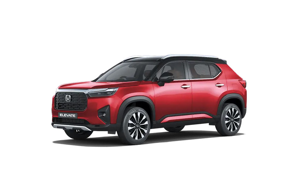 Honda Elevate Radiant Red Metallic With Crystal Black Pearl