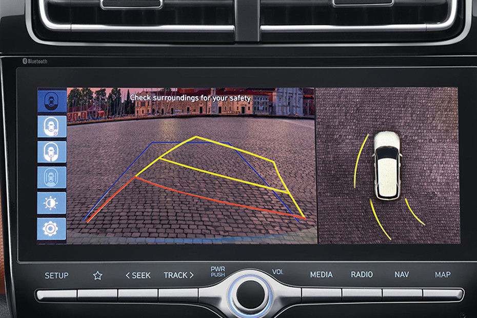 Hyundai Alcazar Rear view camera/paring sensor view