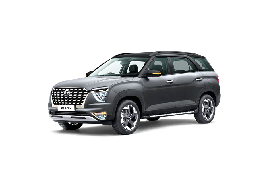 Hyundai Alcazar Titan Grey With Abyss Black