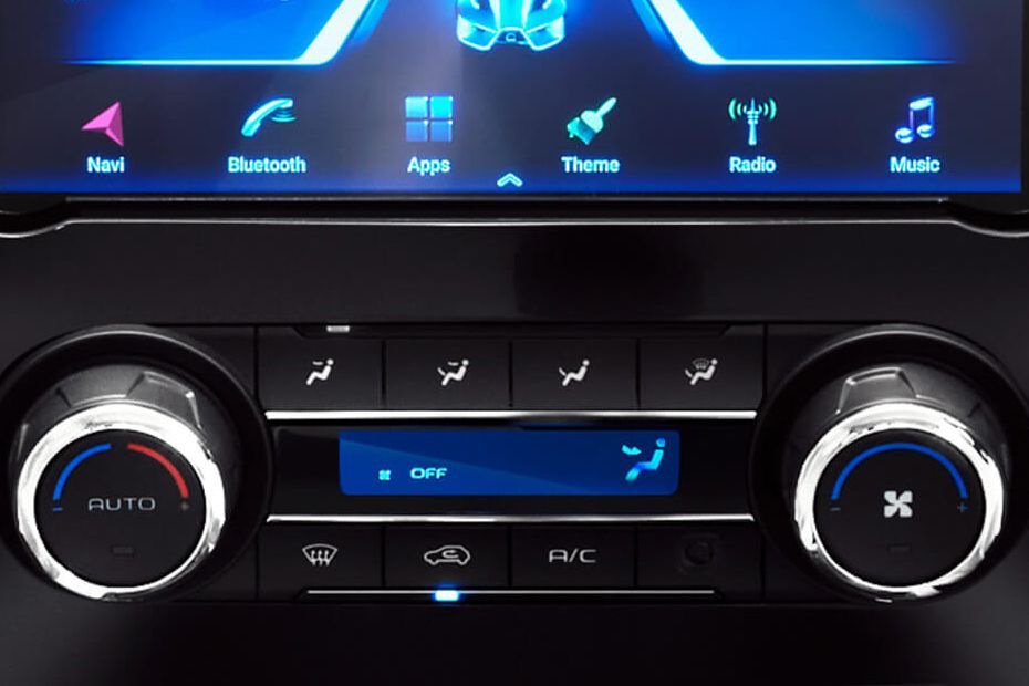 Mahindra Scorpio Classic AC controls
