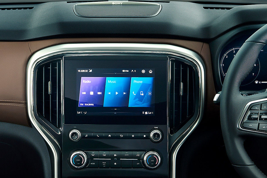 Mahindra Scorpio N Infotainment System Main Menu
