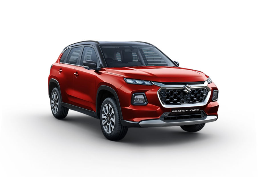 Maruti Grand Vitara Opulent Red Midnight Black