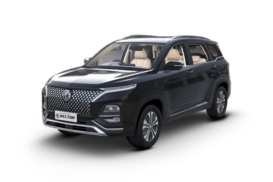 MG Hector Plus Starry Black