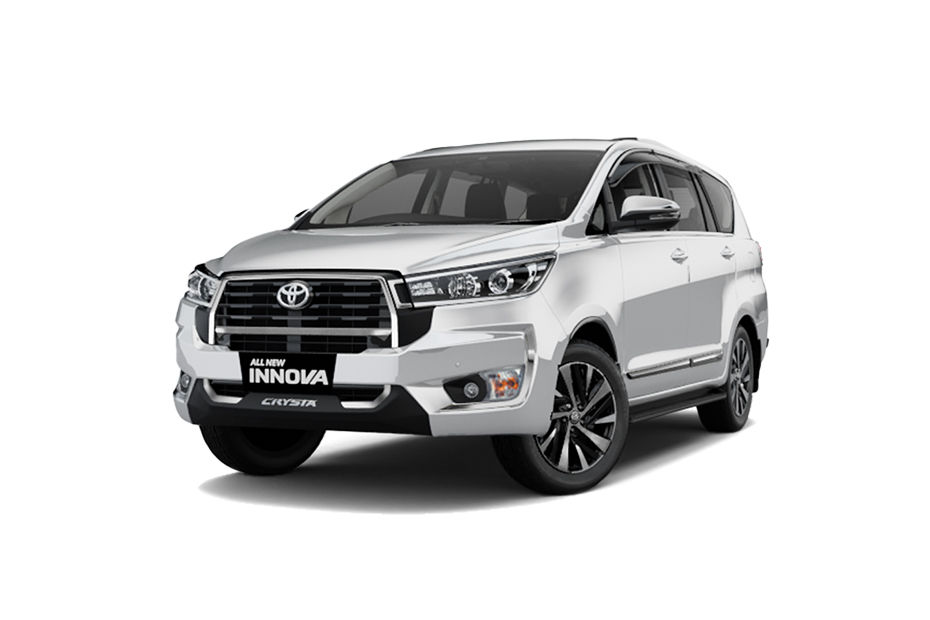 Toyota Innova Crysta Super White