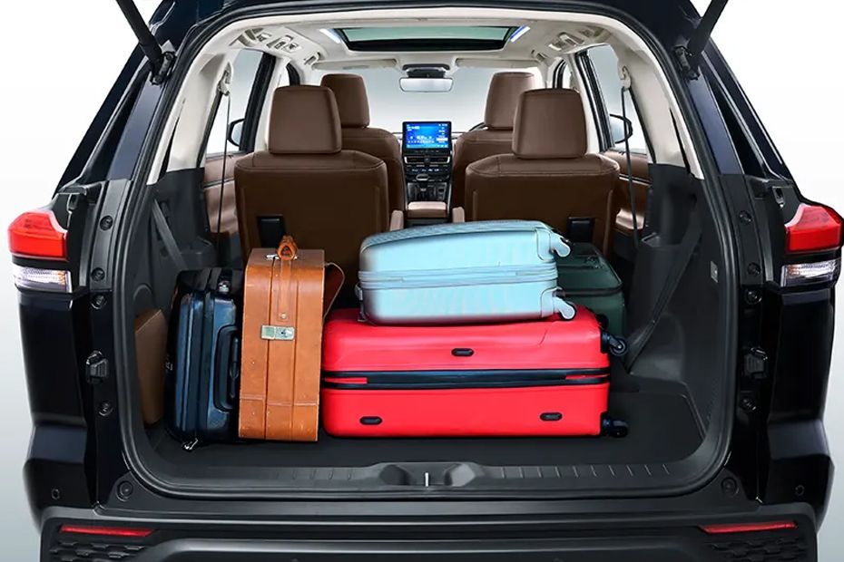 Toyota Innova Hycross Boot with standard luggage