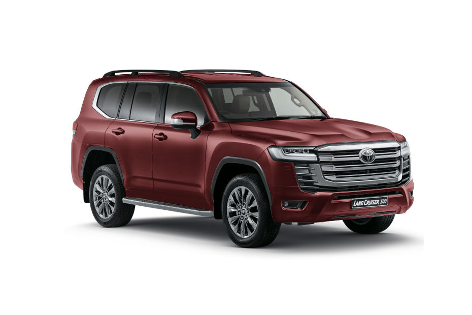 Toyota Land Cruiser 300 Dark Red Mica Metallic