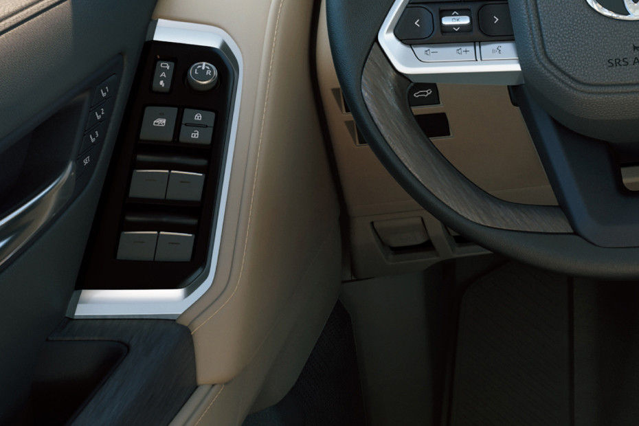 Toyota Land Cruiser 300 Drive side windows control