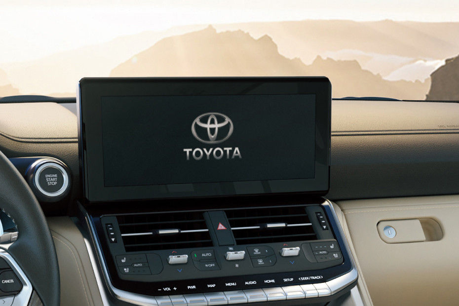 Toyota Land Cruiser 300 Infotainment System Main Menu