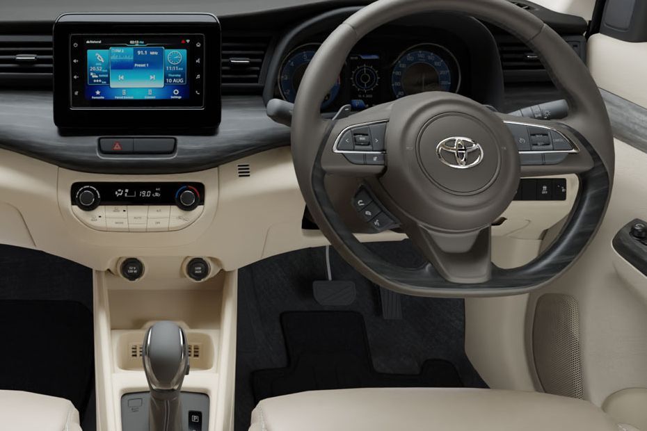 Toyota Rumion Steering close up