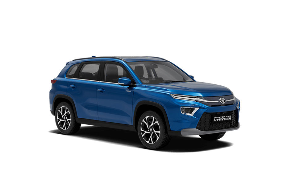 Toyota Urban Cruiser Hyryder Speedy Blue